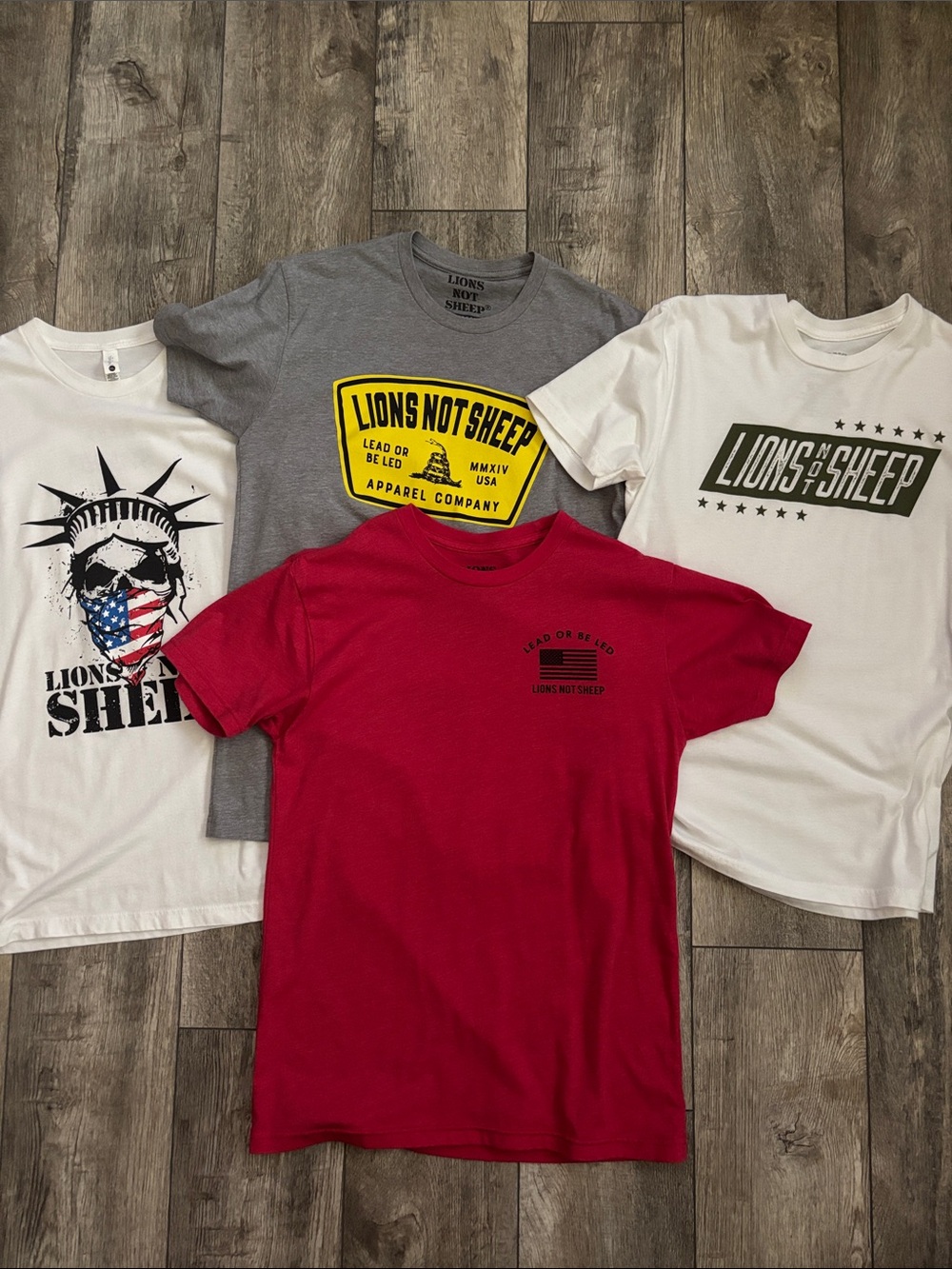 LIONS NOT SHEEP TSHIRT BUNDLE